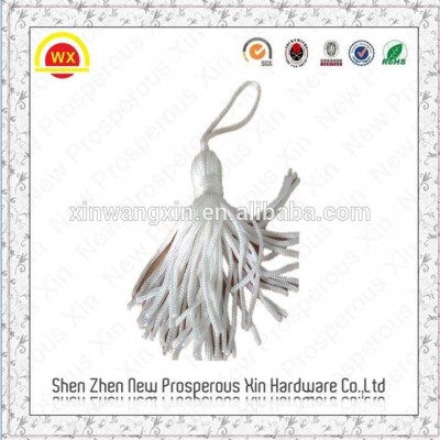 Wholesale polyester delicate and colorful horse hair tassel