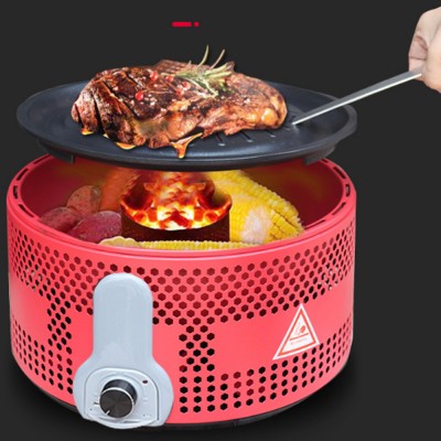 Multifunctional Portable Garden Korean Charcoal Electric Grill Barbecue