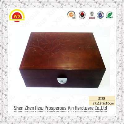 Wholesale Humidifier wood tobacco boxes cabinet cigarette humidor