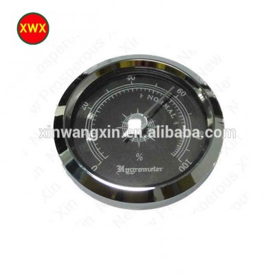 analog wall clock aluminum hygrometer barometer