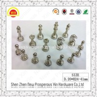 Personalized standard antique chess moulds