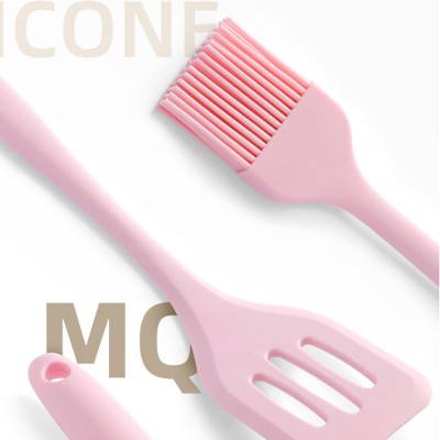 High Quality Wholesale Heat Resistant Wooden Handle Spatula Silicone Silicone Spatula